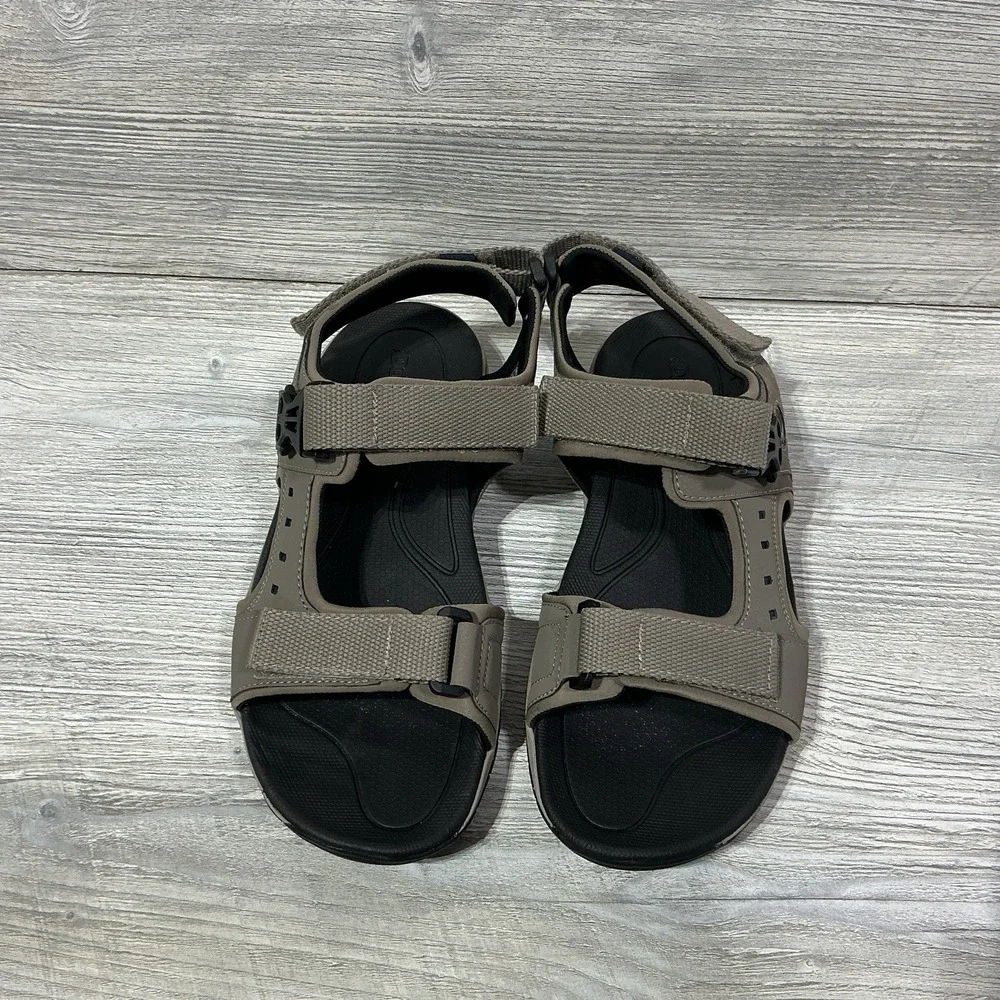 Dunham Mens Size 10 4E EEEE Nolan Water Friendly Brown Sport Sandals Shoes
